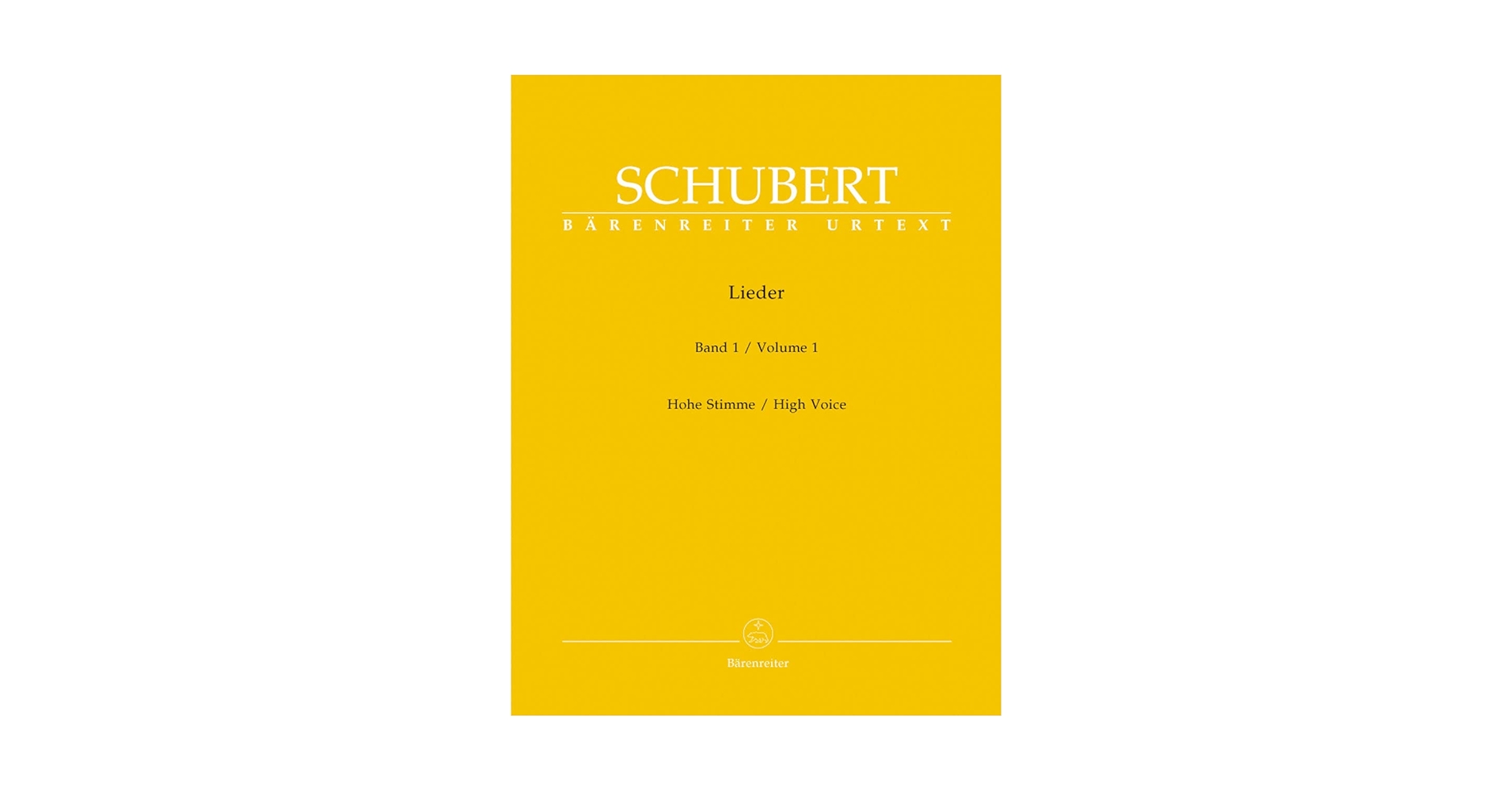 SCHUBERT /LIEDER Ⅰ (高声用) EDTION PETER'S Songs Vol. 1 - High Voice and Piano - Franz Schubert (EAN13