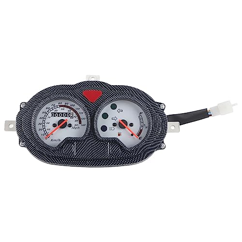 Motorcycle Speedometer/Tachometer Vintage Style Motorcycle Scooter Speedometer Gauge for Motorcycles Scooter by KELFEEAO - Used condition - US$16.33