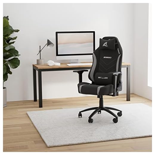 Sharkoon Skiller SGS20 Gaming Stuhl Schwarz Grau