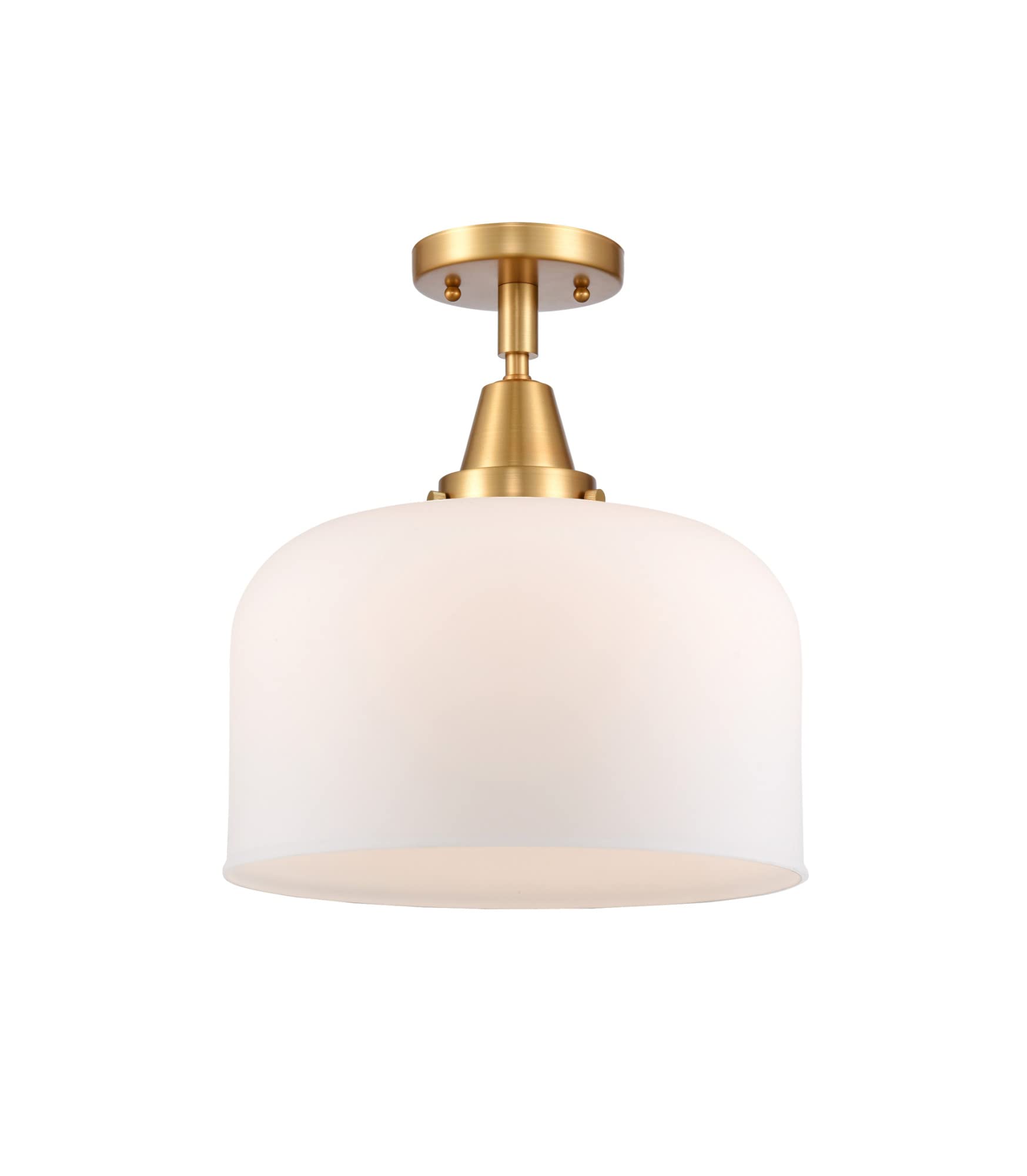 Innovations 447-1C-SG-G71-L One Light Flush Mount from Franklin Restoration Collection