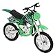Itonash Legierungsmotorradmodell Spielzeug, Realistisches Dascast -Motorradspielzeug für Kinder Kinder Weihnachten, mit Spielzeugleistung und Lernen (Grün)