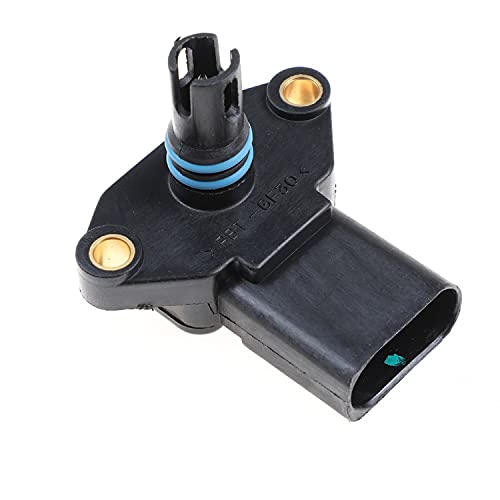 036 906 051 D 036906051 036906051D 82111 0906050 V10-72-1028 111418 MAP Sensor Pressure Sensor Air Intake, Compatible with VW Golf MK3 MK4 Vento Bora Polo 1.2 1.6 1.4 16V (MOLEI-AUTO)