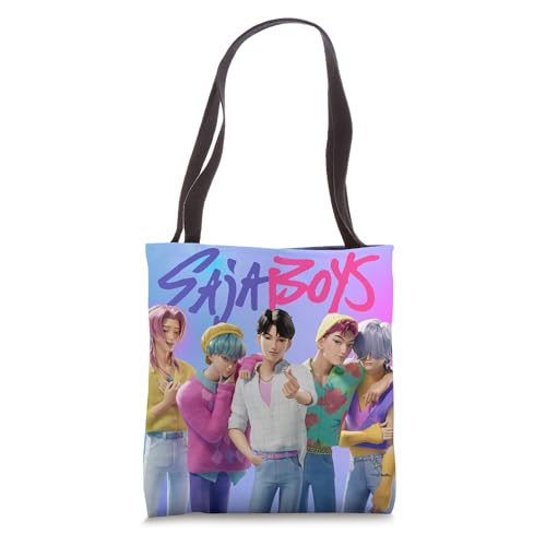 Bolso Tote Oficial KPop Demon Hunters Saja Boys miniatura 1