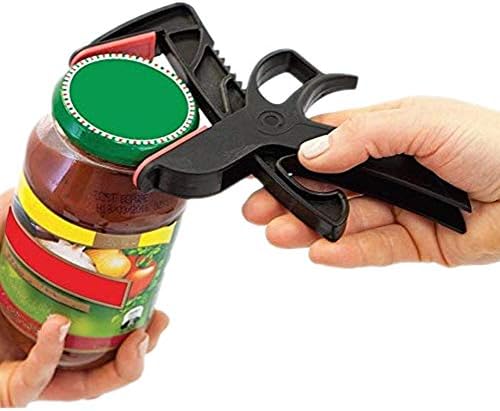 Can Opener Manual,Petrista Multifunction Screw Jar Cap Opener/Bottle Opener Wrench for Jar Kitchen Twist Tool