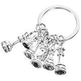 minkissy Llavero Pequeño Colgante de Pieza de Ajedrez de Aleación de Zinc Llavero Decorativo para Amantes del Ajedrez Accesorio para Mochilas y Bolsos Recuerdo Creativo y Retro