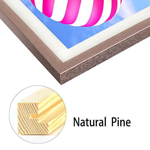 Mxtallup 12X16 Diamond Painting Frames 30X40Cm Diamond Painting Picture Frames Wood ,Display Pictures 10X14 Inch/25X35 Cm With Mat Or 12X16 Inch /30X40 Cm Without Mat, Diamond Art Frames Rose Gold Color (Tyk0023) #TOP2