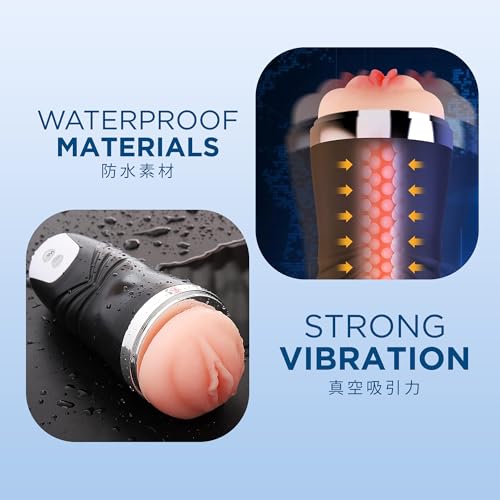 Image of Automatic Sucking Male Masturbators Cup Vacuum Penis Pump Adult Toys Sex Toy for Men Hands Free Pocket Pussy Male Stroker OH-OT-202