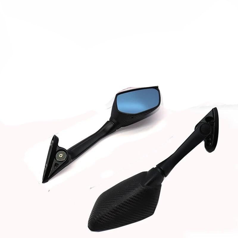 Espejos retrovisores moto antirreflejo azul para Yamaha Xmax 300 y YZF R3