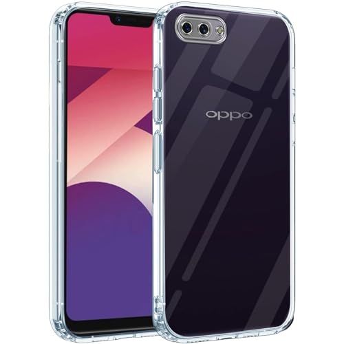 Image of Jkobi Back Cover for Realme C1 (Silicone Clear Case with Camera Protection | Soft and Flexible | Transparent)