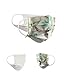Produktbild Community Masken 2er Pack Set Unisex Behelfsmaske Wendbar Mundschutz Maske Mund- und Nasenschutz Wendemaske mit Motiv Baumwolle BCI Waschbar
