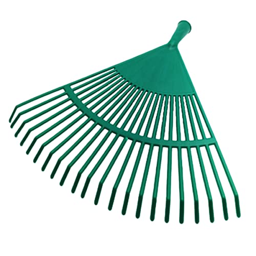 TEKLiNe Râteau Jardin Balai Plastique PP Fixe Feuilles Terre Sassi Outil Manuel Accessoire Jardinage, Balai Jardin Feuilles Pierres Terre Nettoyage Outil Plastique Polypropylène Fixe, TK199