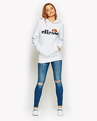 ELLESSE SUDADERA JERO NIÑOS WHITE MARL