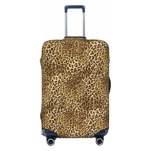abstract Leopard tiger print Travel Luggage Covers - Elasticity Suitcase Covers Protector for Luggage 18-32 Inch