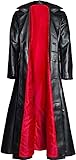 Wesley Snipes Blade Trinity Leather Long Trench Coat (L-46')