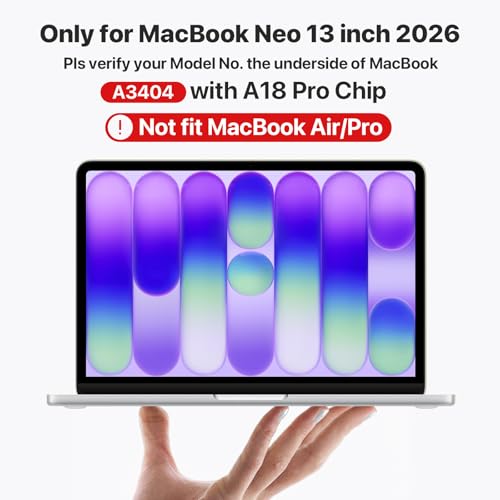 Carcasa MacBook Neo 13 2026 antiarañazos para evitar el desgaste del chasis de aluminio 6