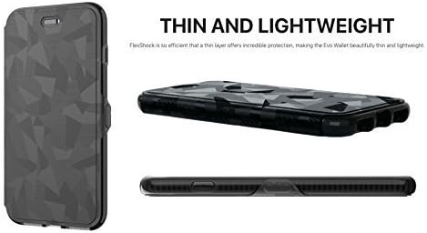 tech21 Evo Wallet Phone Case for iPhone X/Xs - Black (T21-5860)