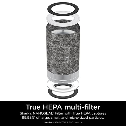 Image of Shark Air Purifier Anti-Allergen True HEPA Filter with Fumes Lock, Compatible with HP201, HP202 & HP232 (HE2FKPRO)