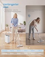 SONGMICS Wischmopp-Set mit Eimer, Bodenwischer, 4 Mikrofaserbezüge – Ansicht 7