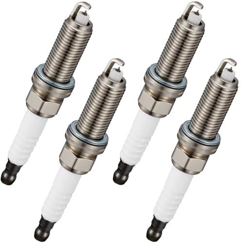 Image of BDFHYK 5118 Iridium Spark Plugs Compatible with Nissan Frontier Micra Sentra Versa Note Sentra for Suzuki Equator 1.6L 1.8L 2.0L 2.5L L4 Engine Replacement for PLZKAR6A-11, Set of 4