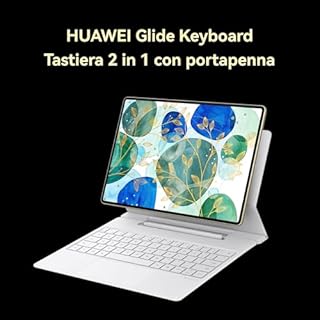 HUAWEI MatePad Pro 12.2" PaperMatte Edition Tablet, Display Tandem OLED da 2.8K, Frequenza di Aggiornamento da 144 Hz, 12GB+512GB, con Tastiera Glide, Batteria da 10.100 mAh, App GoPaint, Oro premio