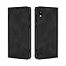 Produktbild AFARER A10 hülle,Galaxy A10 hülle,Handyhülle mit Einfache Art Tasche Lederhülle Flip Case Brieftasche Handy hülle für Samsung Galaxy A10 - Schwarz