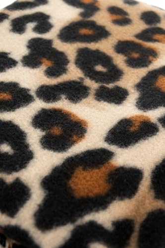 Écharpe imprimé léopard sable femme - vue 5