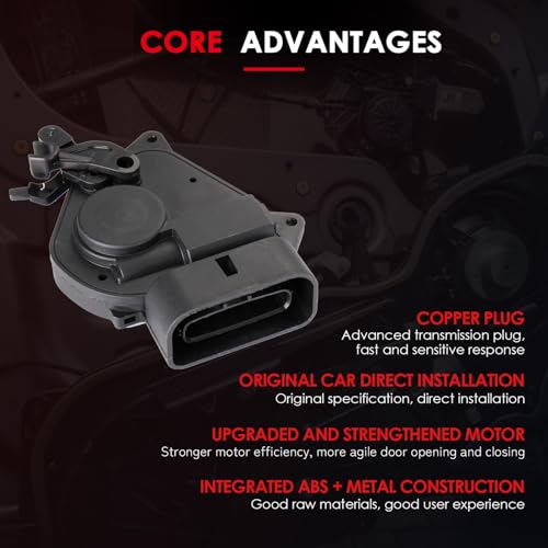Image of CCIYU Door Latch Lock Actuator Compatible with 2001-2007 for Toyota Highlander,Front Left+Front Right Door Lock Latch Actuator, Replace 746-844,746-845