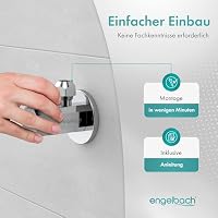 Engelbach® Universal Eckventil 1/2 Zoll selbstdichtend (2er Set) - Eckregulierventil mit Schnellverschluss - öffnet und schließt mit nur 1/4 Umdrehung - für Kalt- und Warmwasserleitungen – Ansicht 5