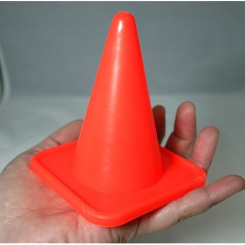 Bluedot Trading 4” RC Racing Sports Marker Cones for Games Indoor or Outdoor Sports, Theme Party, Agility Training, and More, Orange – Set of 40 Cover