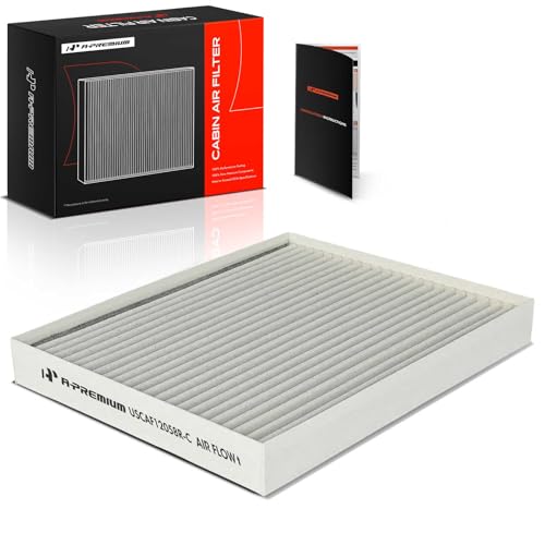 A-Premium Cabin Air Filter with Activated Carbon Compatible with Hyundai Elantra 2017-2020, Accent 2018-2022, Elantra GT 2018-2020 & Kia Forte 2019-2023, Forte5, Rio 2018-2023 - Replace# 97133-F2000