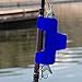 rockible Fishing Lures Holder Clip for Rods and Tackle Tools, Blue