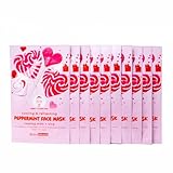 BioMiracle Cooling & Refreshing Peppermint Face Mask (10 Pack) (10 Sheets)