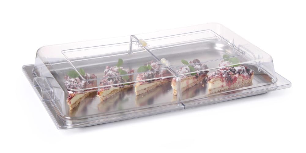 Cappa Rolltop GN 1/1 In Polycarbonato Per Gastronomia - Altezza 180mm - Foto 5