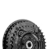 Zjyufy Pédalier de 170 mm pour VTT avec Plateau de Pédalier 24 34 42 T Pédaliers pour Vélos Bras de Manivelle en Acier à Haute Teneur en Carbone pour vélo de Montagne à Vitesse Variable à 8 Vitesses #4