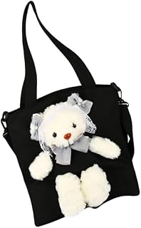 1pc Large Capacity Canvas Bag Large Capacity Backpack Canvas Handbag Canvas Backpack Rucksack
