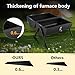 Portable Charcoal Grill Outdoor Stove: BBQ Easy to take Two Side Carbon Griller