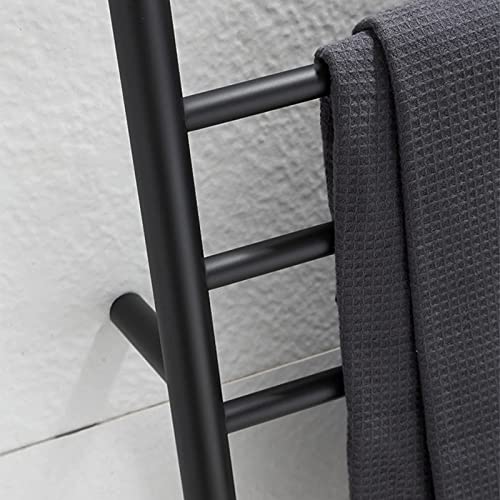 Sèche-serviettes électrique noir pour une salle de bain cocooning