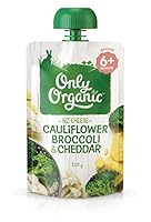 Only Organic Cauliflower Broccoli & Cheddar 6+ Months - 120g