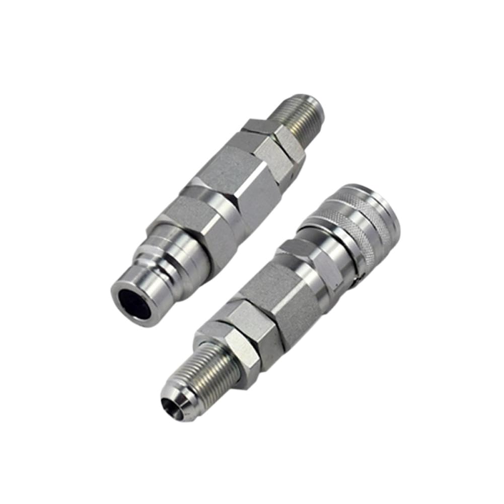 Npxhshmma Onecolor Hydraulic Quick Connect Coupler Set Fem-502-10Bmf Fem-501-10Bmf Compatible With Skid Steer Loader 463 553 753 763