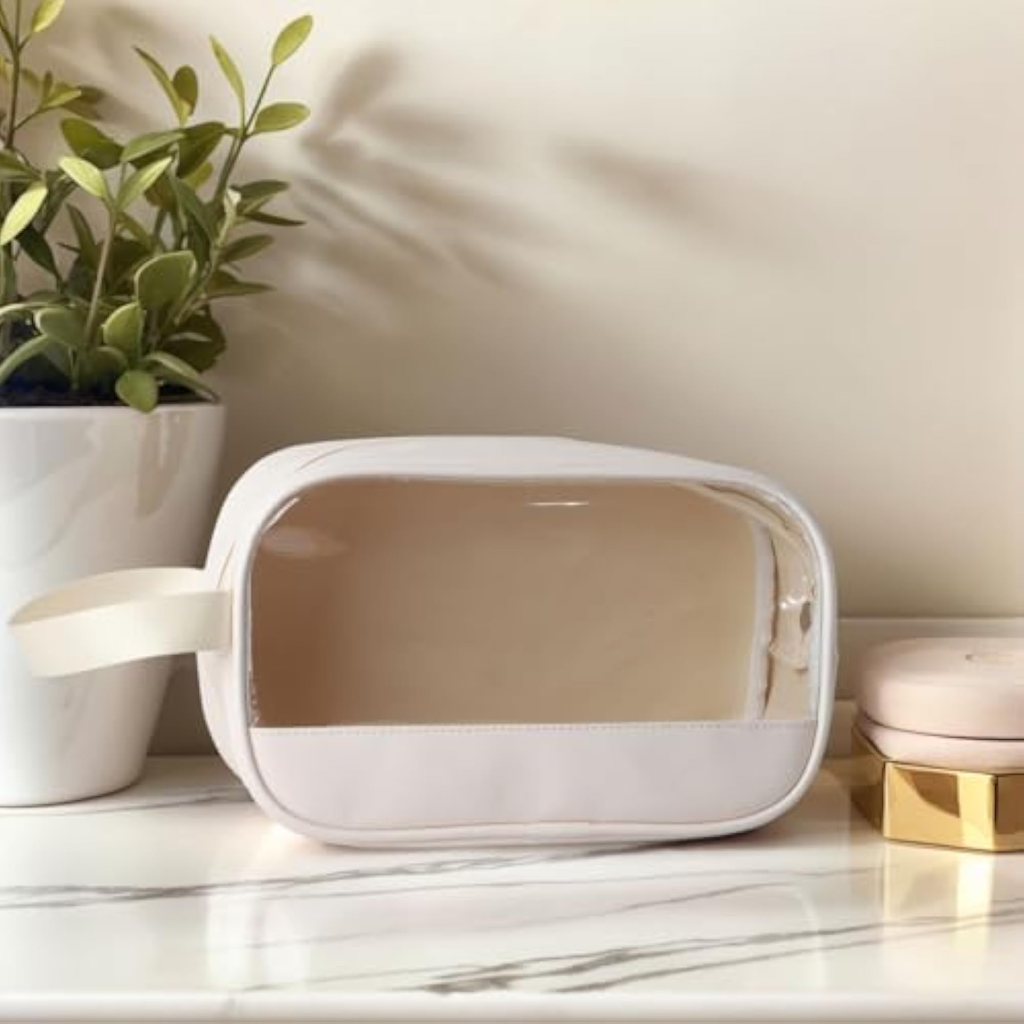 Clear Makeup Bag for Crime Drama Fans, Multifunctional Gift
