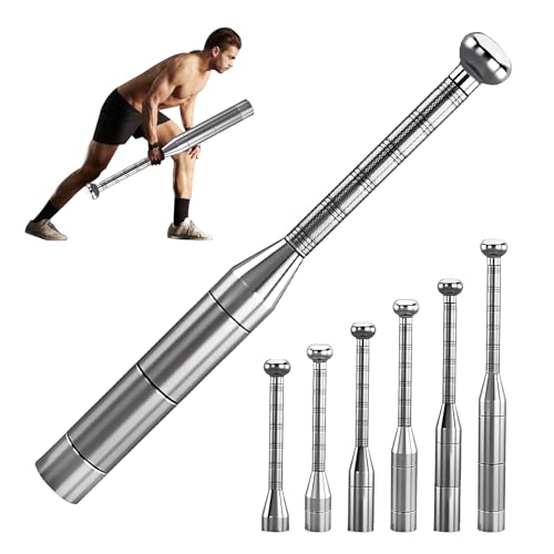 Adjustable Macebell Clubbell - 6-in-1 premium steel indian club for Full Body, Shoulder, and Forearm strength training - ideal for Fitness, Mma, and Rehabilitation - Includes Forearm Strengthener, grip strength Tester, and adjustable weights (6.5-17.5lbs) UiDDrout
