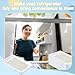 Hushee 12 Pcs Clear Flat Breast Milk Freezer Storage Organizer Space Saving Breastmilk Storage Breastmilk Freezer Tray Breastfeeding Bag Organization, 7.87 x 4.72 x 0.67 in