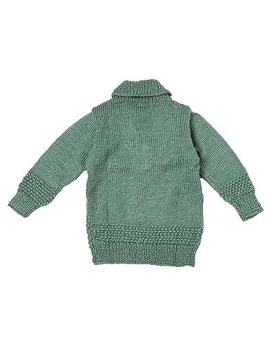 Image of Handmade Winter Wear Woolen High Neck Pullover Sweater for Baby Boys and Boys