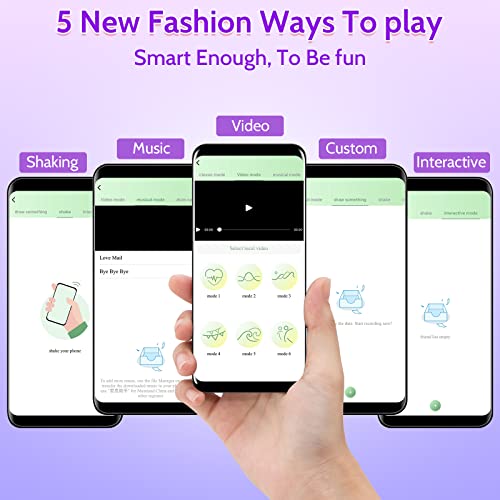 Couple Vibrator Toy - Wearable Panty Vibrator Toy With App Control, Remote Control Vibrator G-Spot Vibrator With 9 Powerful Vibrations, Waterproof Clitoral Stimulator Adult Sex Toys For Women & Couple #TOP3