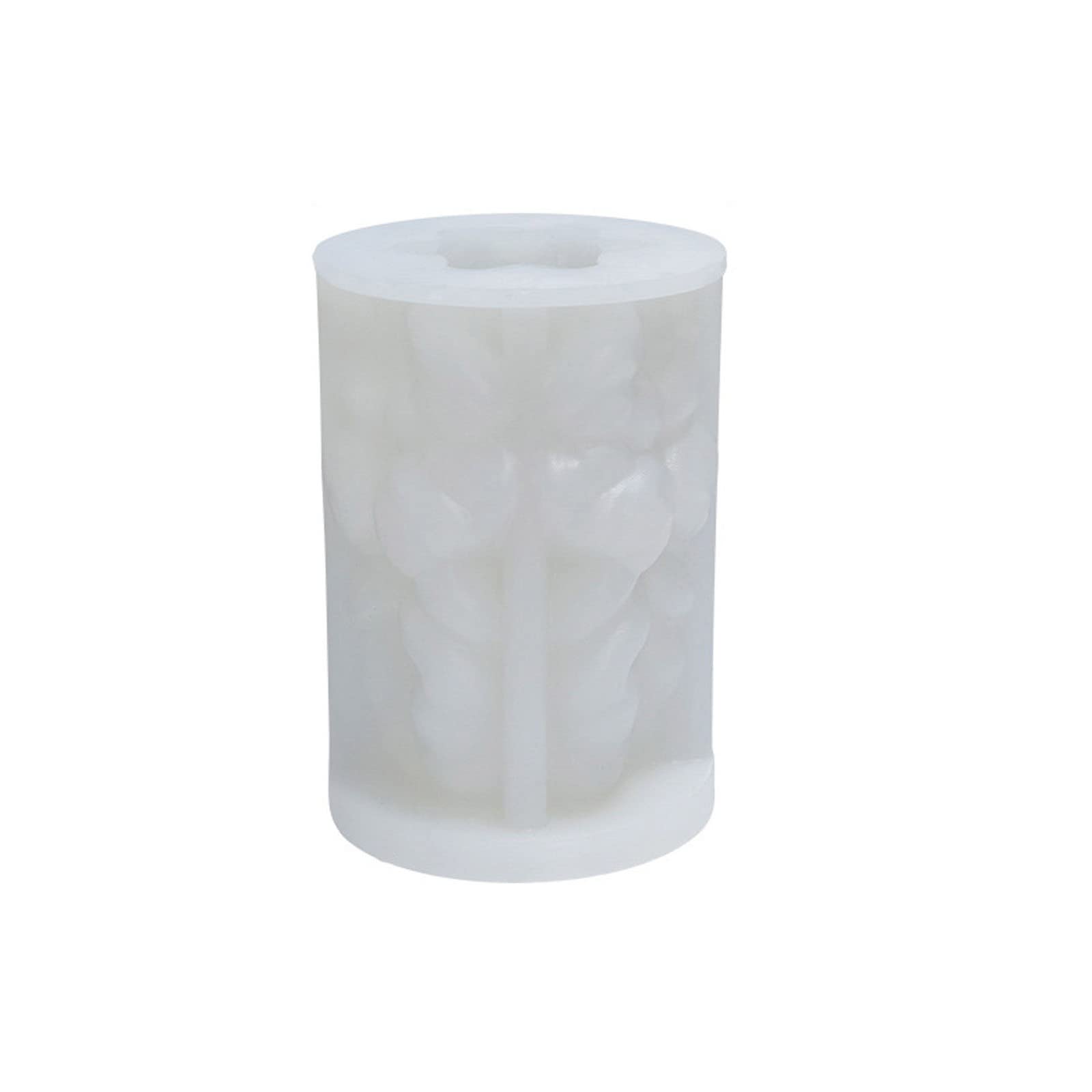Buxuaaaa 3D Pillar Mold Non-stick Easy to De-mold Resin Casting for Hobbyist Crafting Pillar Soap Plaster Tools