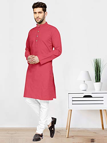 Image of Mens Casual Kurta Payjama Set Cotton
