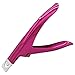 PANA USA Professional Stainless Steel Acrylic Nail Tips Clipper Cutter - False Nails/Fake Nails/Artificial Nails Trimmers for Nail Manicure Pedicure, Clip Tool for Home Nail Art DIY (Rose Red)