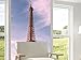 Oedim Cenefa Vertical Autoadhesiva Vinilo Pared Torre Eiffel | Cenefa Vertical para Paredes | Vinilo Decorativo | Cenefa | 77 x 260 cm | Decoración comedores, Salones, Habitaciones.