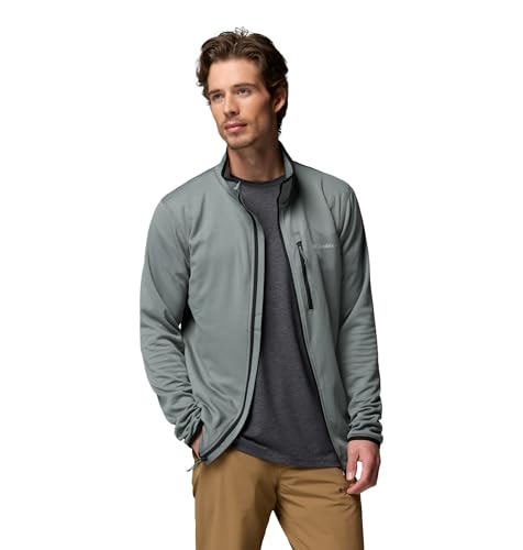 Image of Columbia Men's Essential Hike Grid Fleece Full Zip