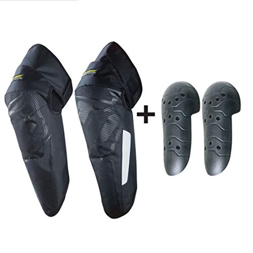 Genouillères de moto AKT protection genoux hiver pour le motocross et le ski